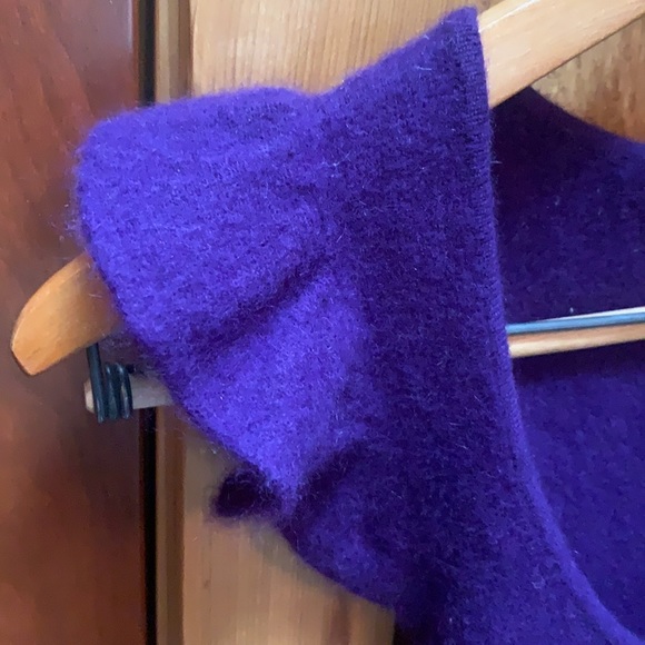 Free People Angora Lambswool Babydoll Peplum Sweater Top - Picture 7 of 8